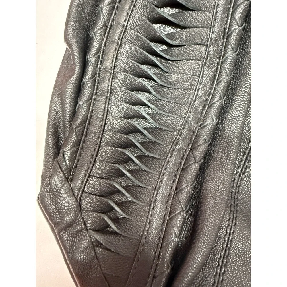 Clever Carriage‎ Company Bag Leather Craft Hobo PURSE BAG NWOT BLACK